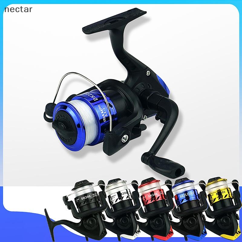 Tar พับ Spinning Fishing Reel 100 M สายตกปลา 5.1: 1 อัตราทดเกียร์แบบพกพา Ultralight Fishing Reel N