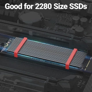 M.2 ฮีทซิงค์ SSD อลูมิเนียม แผ่นระบายความร้อน สําหรับ NVME NGFF M2 2280 PCI-E SSD ครบชุด