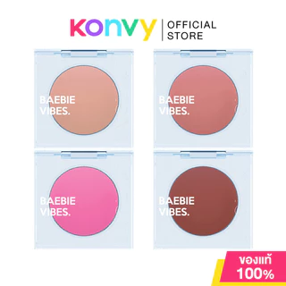 LA GLACE Baebie Vibes Cream Blush 3.8g ลากลาส บลัชออนเนื้อครีม