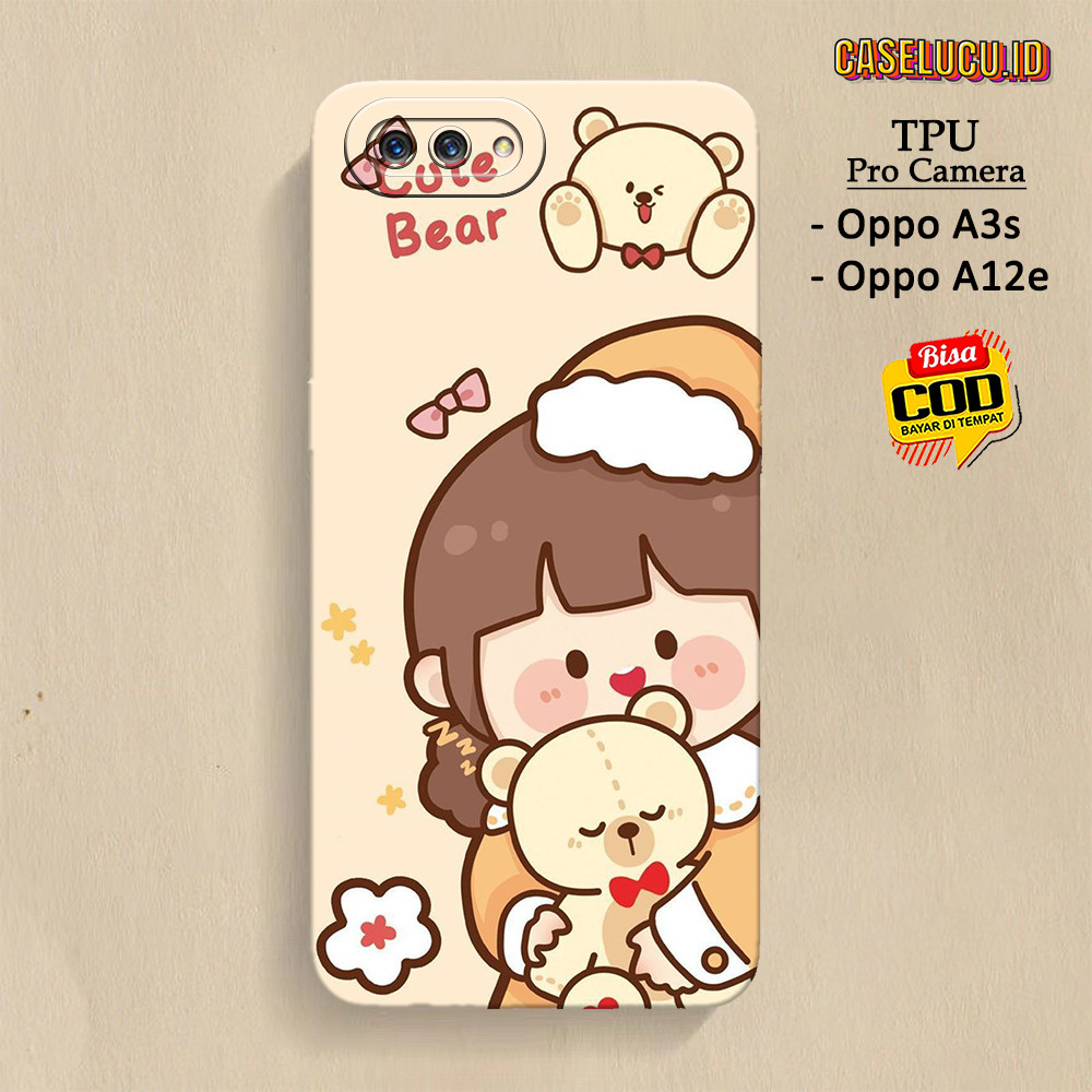 HP เคสโทรศัพท์ Oppo A3S / A12E ใหม่ล่าสุด - เคสแฟชั่นการ์ตูน - เคส Oppo A3S / A12E - เคสโทรศัพท์ Opp
