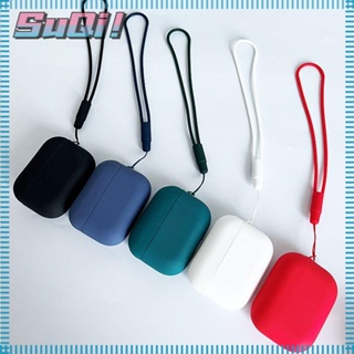 Suqi เคสซิลิโคน ป้องกันการสูญหาย สําหรับ Airpods 2 2 ชิ้น