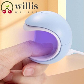 Willis เครื่องเป่าเล็บเจล ขนาดเล็ก แบบพกพา แห้งเร็ว ใช้ในการเดินทาง