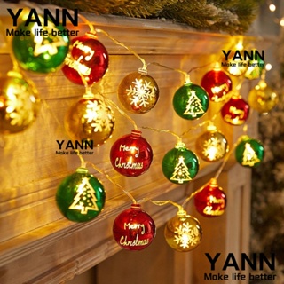 Yann1 สายไฟ LED 1.5 เมตร ใช้แบตเตอรี่ สําหรับตกแต่งต้นคริสต์มาส DIY