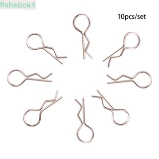 Fishstick1 สลักเกลียวบอดี้เชลล์ สําหรับโมเดลรถบรรทุกบังคับ HPI HSP 1/10 10 ชิ้น