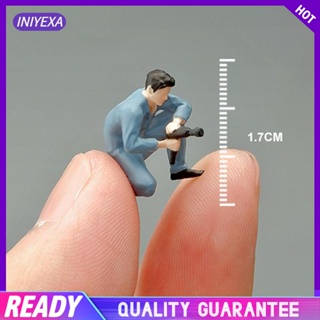 [Iniyexa] โมเดลฟิกเกอร์เรซิ่น รูปตุ๊กตา สเกล 1/64 DIY อุปกรณ์เสริม สําหรับเก็บสะสม