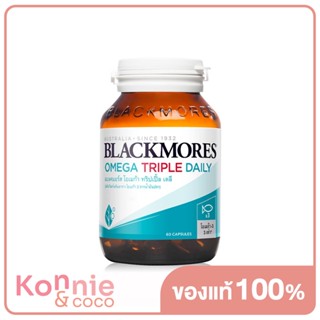 Blackmores Omega Triple Daily 60 Capsules.