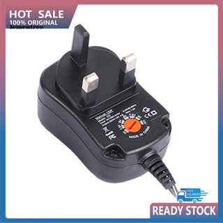 &lt;lementree&gt; อะแดปเตอร์ชาร์จพาวเวอร์ซัพพลาย 3V-12V AC/DC ปรับได้