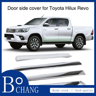 Bc ฝาครอบสายประตูรถยนต์ ABS โครเมี่ยม สําหรับ Toyota Hilux Revo 2015-2021