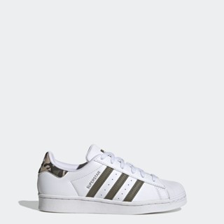 adidas ไลฟ์สไตล์ รองเท้า Superstar เด็ก สีขาว HQ4287