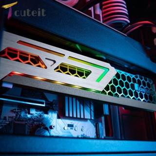 Tcuteit Jonsbo V3 3-Pin RGB ที่ใส่การ์ดกราฟฟิค สลับอัตโนมัติ