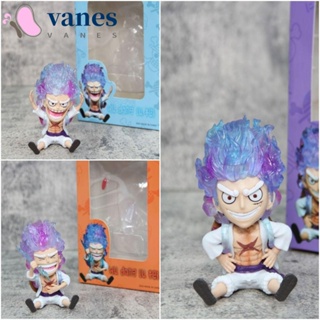 Vanes1 ฟิกเกอร์ PVC รูปปั้นอนิเมะ Luffy Gear 5th Laugh Nica สําหรับตกแต่งโต๊ะ