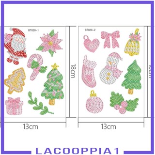 [Lacooppia1] สติกเกอร์ ลายการ์ตูน Diamant Schilderij 5D DIY สําหรับติดตกแต่ง