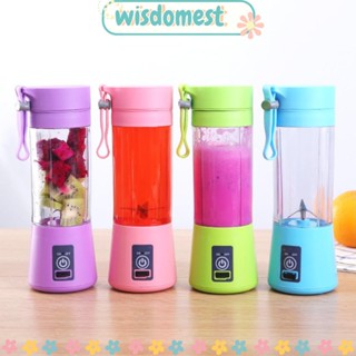 WISDOMEST เครื่องปั่นน้ําผลไม้ USB ขนาดเล็ก