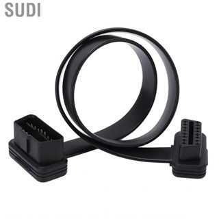 Sudi OBDII 16Pin Connector  Diagnostic Adapter Wearproof Good Flexibility      for OBD2  Code