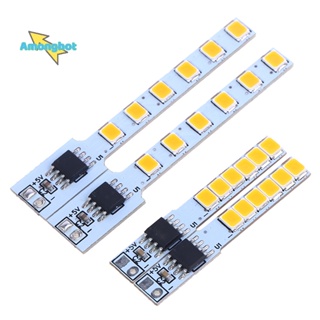 Amonghot&gt; ใหม่ บอร์ดไดโอดไฟแฟลช Led PCB อุปกรณ์เสริม สําหรับตกแต่ง DIY 2 ชิ้น