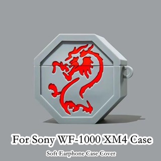 【ของแท้】เคสหูฟัง แบบนิ่ม กันกระแทก ลายการ์ตูน สําหรับ Sony WF-1000 XM4 WF-1000 XM4