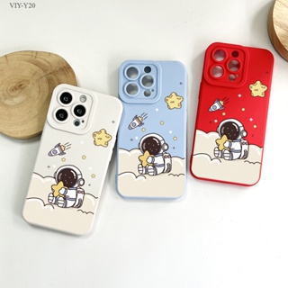 VIVO Y20 Y20i Y20S G Y12S Y12A Y17 Y15 Y12 Y16 Y19 Y91 Y95 Y91C Y1S 2021 เคสวีโว่ สำหรับ Space Travel เคส เคสโทรศัพท์