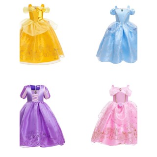 [0717]JHLQ-COS-G Girls Frozen Princess Dress Asya Ailuo Rapunzel Fairy Dress Character Cosplay Clothes girl  princess dress  O1B9