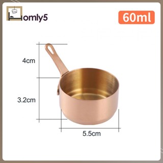 [Homyl5] ทัพพีตักซอส ซอส โลหะ สเตนเลส อเนกประสงค์ พร้อมที่จับ สําหรับสเต็ก ซอสถั่วเหลือง