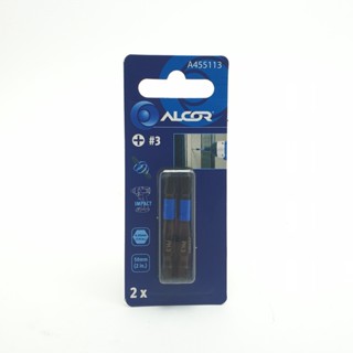 Shopping Idea-ALCOR ชุดดอกไขควงกระแทก หัวแฉก (2ชิ้น) รุ่น A455113 50MM. ฮิตติดเทรน