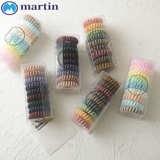 Martin ยางรัดผม รูปโทรศัพท์น่ารัก สีแคนดี้ สไตล์เกาหลี สําหรับผู้หญิง