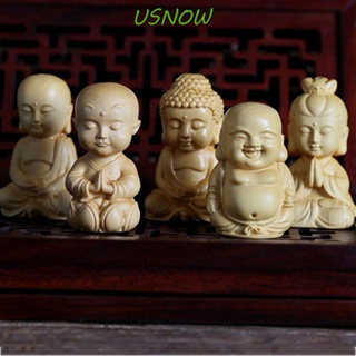 Usnow ฟิกเกอร์รูปปั้นพระพุทธรูป ใช้ง่าย อเนกประสงค์ สําหรับตกแต่งบ้าน DIY