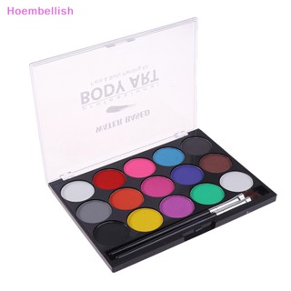 Hoe&gt; ชุดเครื่องมือแต่งหน้า สีน้ํามัน 15 สี สําหรับปาร์ตี้ฮาโลวีน