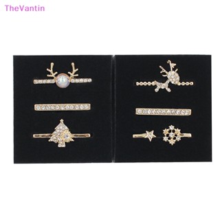 Thevantin แหวนซิลิโคน รูปซานตาคลอส สําหรับตกแต่งต้นคริสต์มาส 1 ชุด