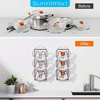 [Sunnimix1] ฝาครอบหม้อ แบบติดผนัง 2 ชิ้น