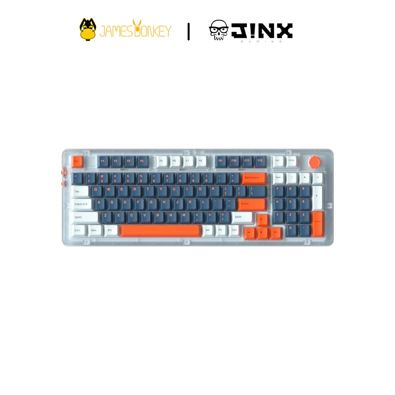 James Donkey RS6 คีย์บอร์ดเกมมิ่งไร้สายภาษาอังกฤษ - ประกันศูนย์ 3 เดือน