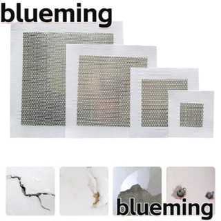 Blueming2 แผ่นพลาสเตอร์ไฟเบอร์ โลหะ สําหรับซ่อมแซมผนัง เพดาน สํานักงาน 10 ชิ้น