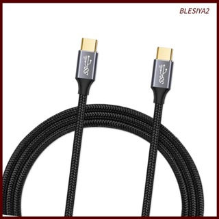 [Blesiya2] สายเคเบิลเกลียว USB Type C ตัวผู้ เป็น USB 3.0 A ตัวผู้