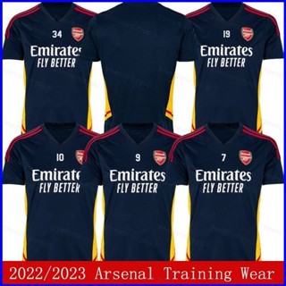 เสื้อกีฬาแขนสั้น ลายทีมชาติฟุตบอล Arsenal GP1 2022-2023 สําหรับผู้ชาย และผู้หญิง PG1