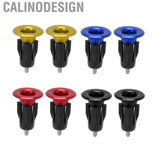 Calinodesign Bike Grip Plugs Bicycle Handlebar Aluminum Alloy for 15‑23.5mm Inner Diameter Road