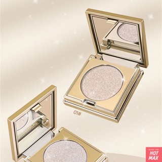 CVZ Galaxy Monochrome High Glow Powder Fine Flash Brightening Powder สำหรับการแต่งหน้าแบบเปลือยตามธรรมชาติ Clear Fine Flash Highlight Powder Natural Luster Fine Silty Highlight Palette ,Beauty Frenzy