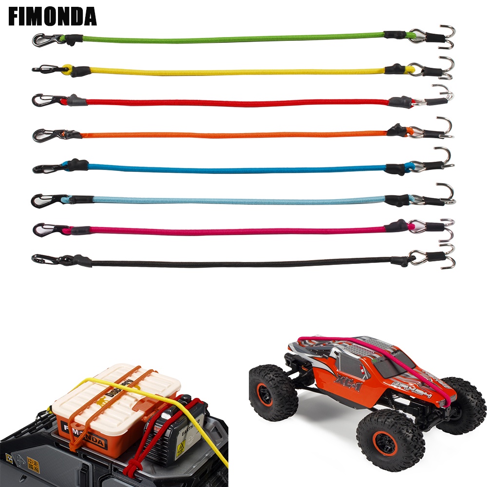 ตะขอกว้านเชือก 270 มม. 1/18 สําหรับรถพ่วงบังคับตีนตะขาบ TRX4M High Trail SCX24 Power Wagon FCX24 End