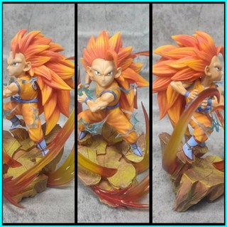 Star3 โมเดลฟิกเกอร์ ดราก้อนบอล Super Super Saiyan 3 Son Goku Kamehameha ของเล่น สําหรับเด็ก เก็บสะสม ของขวัญ