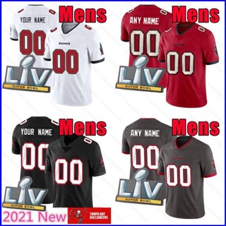 เสื้อกีฬาแขนสั้น ลายทีมชาติฟุตบอล Tampa Bay Buccaneers NFL No.00 GP1 ทรงหลวม พลัสไซซ์ สําหรับผู้ชาย และผู้หญิง PG1