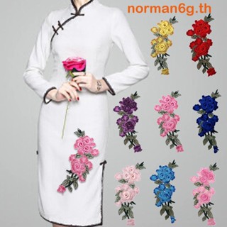 Anorman แผ่นแพทช์ ปักลาย สําหรับตกแต่งเสื้อแจ็กเก็ตยีนส์