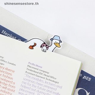 Shine ที่คั่นหนังสือ รูปเป็ดว่ายน้ํา 5 ชิ้น