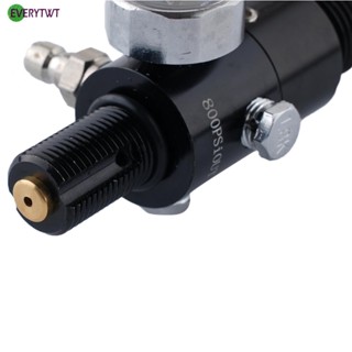 ⭐NEW ⭐4500psi Regulator 5/8 Inlet Thread Aluminum Alloy Black G1/2-14 Universal