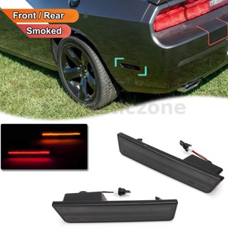 ไฟหมอก LED สีแดง สีเหลืองอําพัน สําหรับ Dodge Challenger 2008-2014 1 คู่