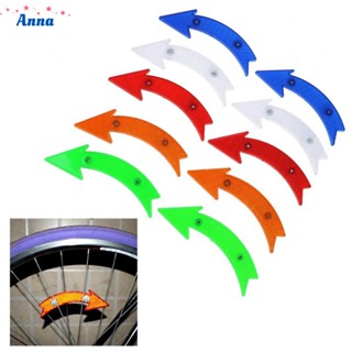 【Anna】Bike Reflectors Yellow Blue Durable Green High Quality White Approx.15cm