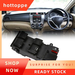 【hottoppe】สวิตช์ควบคุมหน้าต่างรถยนต์ ด้านหน้าขวา สําหรับ Honda City 2009-2014 RHD 35750-TM0-F01