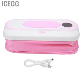 Icegg Baby Wipe Warmer USB Charging Adjustable Heat Setting Heating Wet Dispenser for Outdoor n