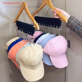 (Takashitree) คลิปแขวนหมวกเบสบอล 10 ชิ้น สําหรับตู้เสื้อผ้า