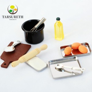 Tarsureth ถาดอบอาหารจิ๋ว สเกล 1:12 อุปกรณ์เสริม สําหรับบ้านตุ๊กตา