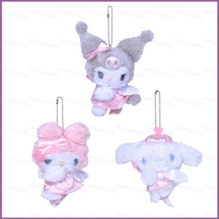 Sq2 พวงกุญแจ จี้ตุ๊กตา Sanrio Angel Kuromi Meledy Cinnamoroll ของเล่นสําหรับเด็ก