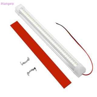 Hanpro&gt; แถบไฟ LED 108 ดวง 12V 13 นิ้ว สําหรับติดตกแต่งภายในรถยนต์ รถตู้ รถบัส 1 ชิ้น