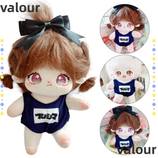 Valour ชุดนอนจั๊มสูท ผ้าฝ้าย แฟชั่นฤดูร้อน สําหรับตุ๊กตา 1/12BJD